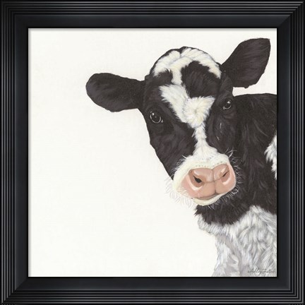 Framed Cow Print