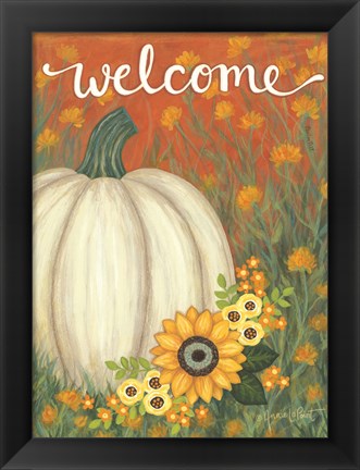 Framed Pumpkin Patch Print