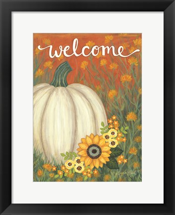 Framed Pumpkin Patch Print