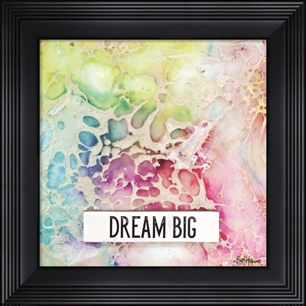 Framed Dream Big Print