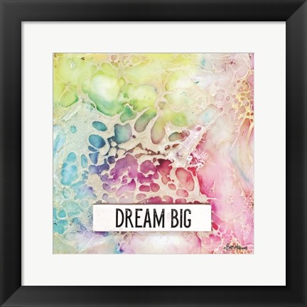 Framed Dream Big Print