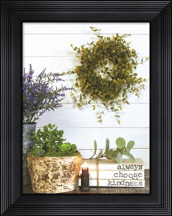 Framed Always Choose Kindness Print
