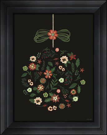Framed Christmas Ornament I Print