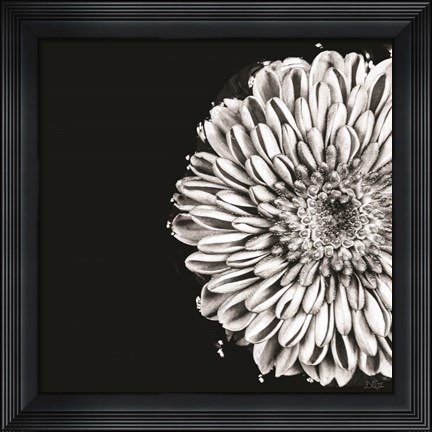 Framed Black and White Love II Print
