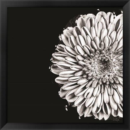 Framed Black and White Love II Print