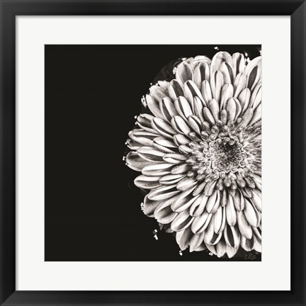 Framed Black and White Love II Print