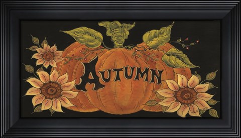 Framed Pumpkin Spice Print