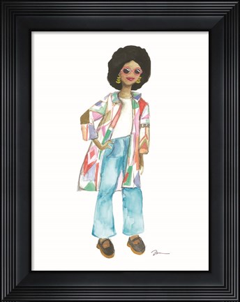 Framed Coat of Many Colors Print