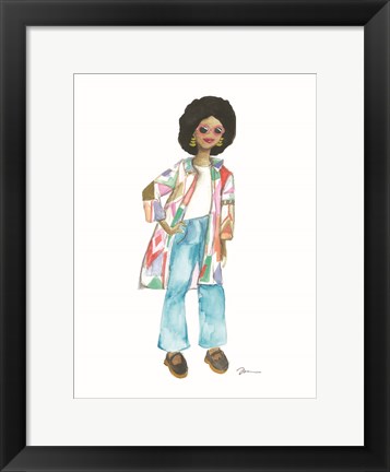 Framed Coat of Many Colors Print