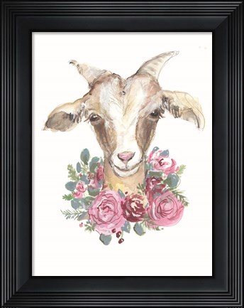 Framed Rosie the Goat Print