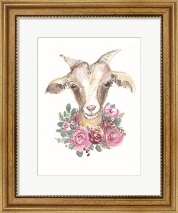 Framed Rosie the Goat Print