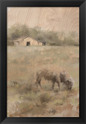 Framed Front Pasture Print