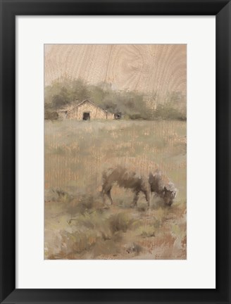 Framed Front Pasture Print