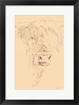 Framed Hairy Sally Print