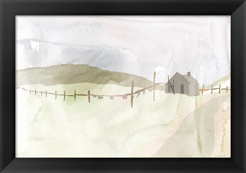 Framed Laundry Day Print