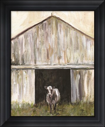 Framed Mornin&#39; Chores Print