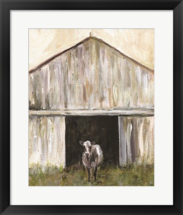 Framed Mornin&#39; Chores Print