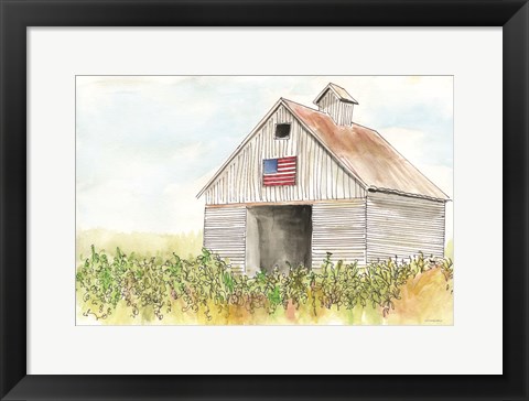 Framed Beautiful for Spacious Skies Print