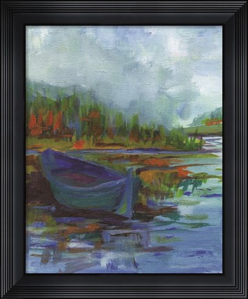 Framed Blue River Print