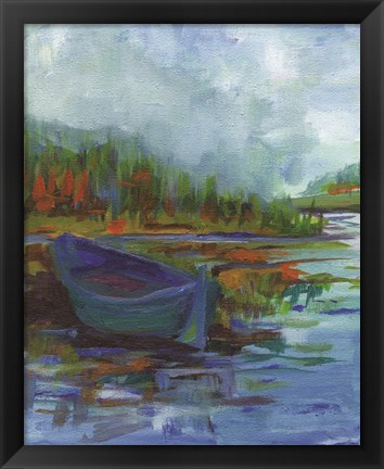 Framed Blue River Print