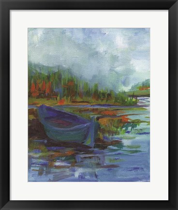 Framed Blue River Print