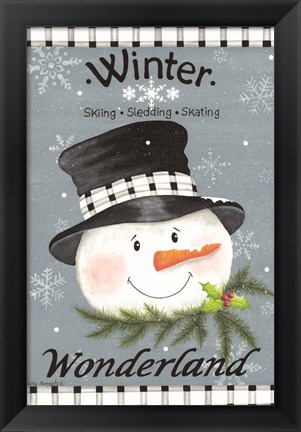 Framed Winter Wonderland Print