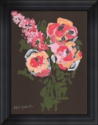 Framed Flowers for Charlotte Print