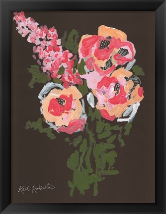 Framed Flowers for Charlotte Print
