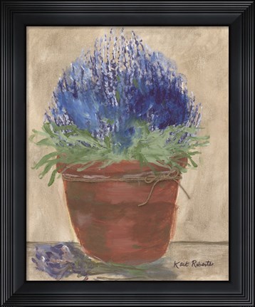 Framed Flowers for Carol Print