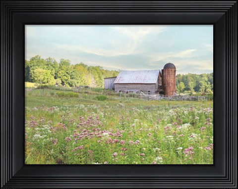 Framed Summer on the Farm Print