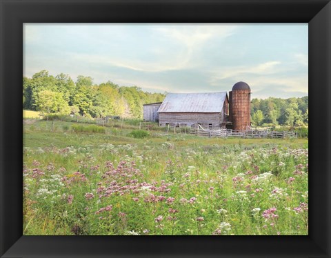 Framed Summer on the Farm Print