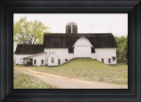 Framed Big Country Barn Print