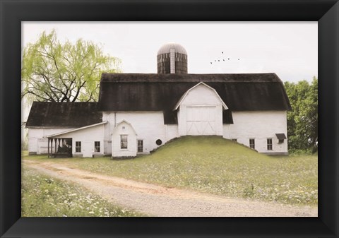 Framed Big Country Barn Print