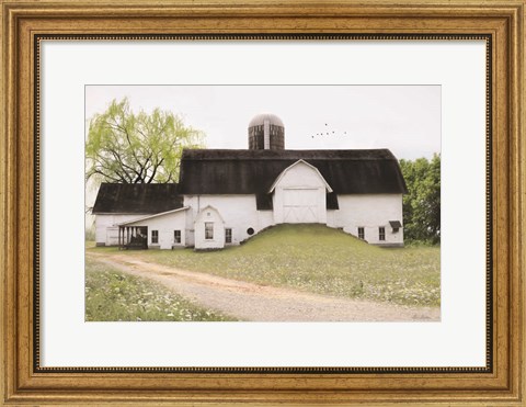 Framed Big Country Barn Print