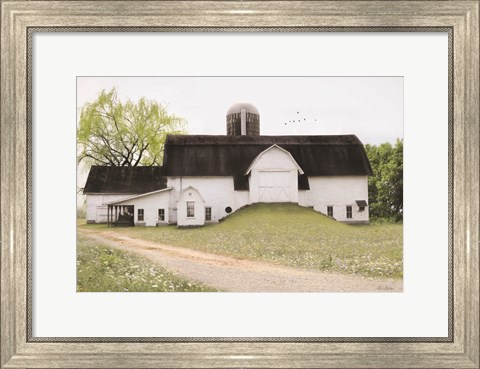 Framed Big Country Barn Print