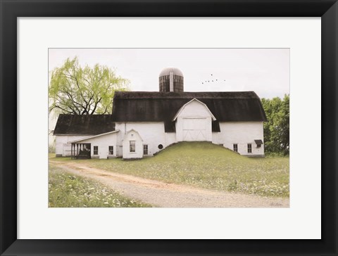 Framed Big Country Barn Print