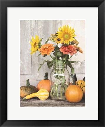 Framed Autumn Still Live Print