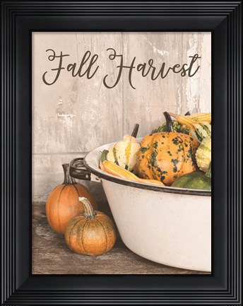Framed Fall Harvest Print