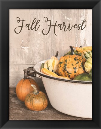 Framed Fall Harvest Print