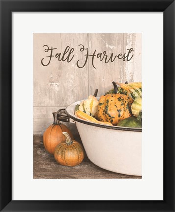 Framed Fall Harvest Print