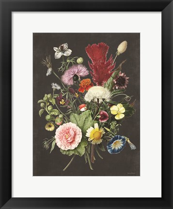 Framed Vintage Bouquet Print