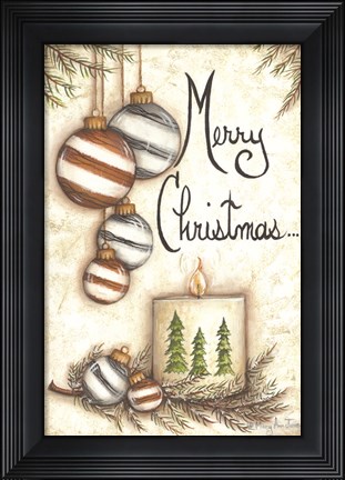 Framed Merry Christmas to You Print