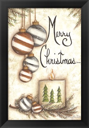 Framed Merry Christmas to You Print