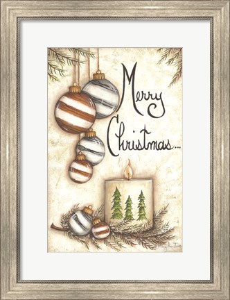 Framed Merry Christmas to You Print