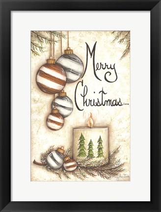 Framed Merry Christmas to You Print