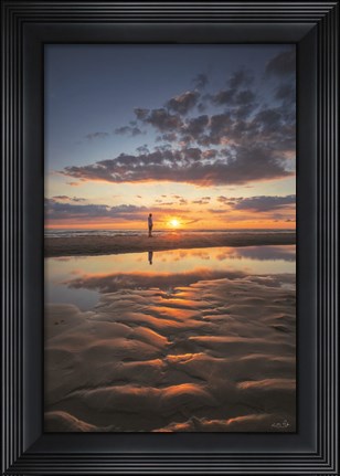 Framed Peaceful Sunset Print
