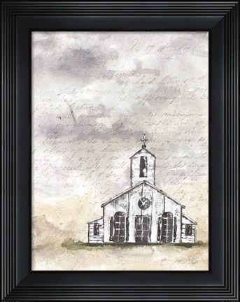Framed Haven Mini Worship Print