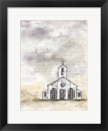 Framed Haven Mini Worship Print