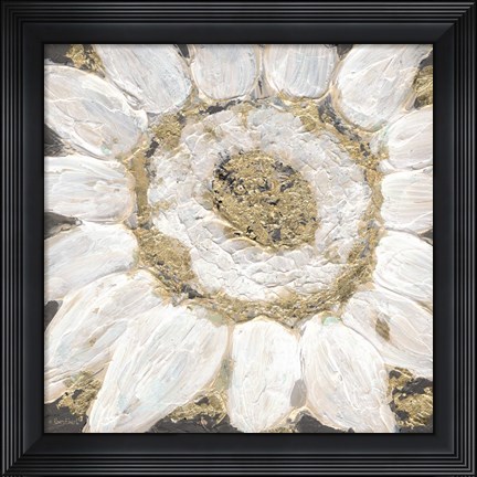 Framed Golden Sunflower Print
