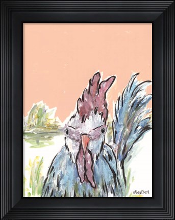 Framed Cock-A-Doodle-Doo Print